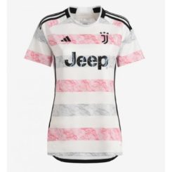 Dames Juventus Adrien Rabiot #25 Uitshirt 2023-2024 Voetbalshirts Korte Mouw-1