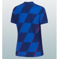 Dames Kroatië Uitshirt EK 2024 Voetbalshirts Korte Mouw-1