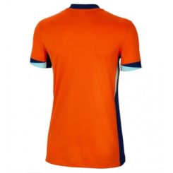 Dames Nederland Thuisshirt EK 2024 Voetbalshirts Korte Mouw-1