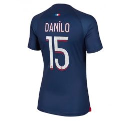 Dames Paris Saint-Germain Danilo Pereira #15 Thuisshirt 2023-2024 Voetbalshirts Korte Mouw