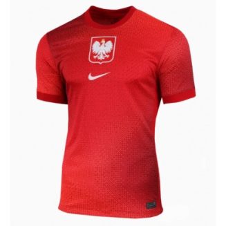 Dames Polen Uitshirt EK 2024 Voetbalshirts Korte Mouw