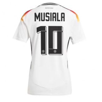 Duitsland Jamal Musiala #10 Thuisshirt EK 2024 Voetbalshirts Korte Mouw