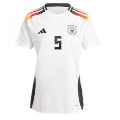 Duitsland Pascal Gross #5 Thuisshirt EK 2024 Voetbalshirts Korte Mouw-1