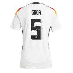 Duitsland Pascal Gross #5 Thuisshirt EK 2024 Voetbalshirts Korte Mouw