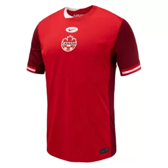 Goedkope Canada Thuisshirt Copa América 2024 Voetbalshirts Korte Mouw Kopen