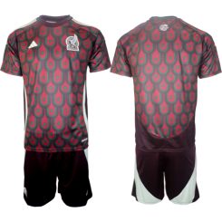 Goedkope Mexico Thuisshirt Copa América 2024 Voetbalshirts 2024/25 Korte Mouw (+ Korte broeken) Kopen