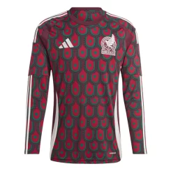 Goedkope Mexico Thuisshirt Copa América 2024 Voetbalshirts Lange Mouwen Kopen