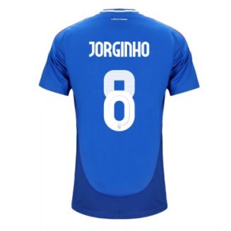 Italië Jorginho Frello #8 Thuisshirt EK 2024 Voetbalshirts Korte Mouw