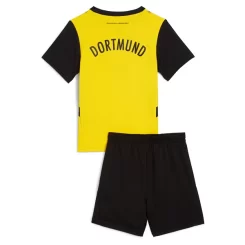 Kids BVB Borussia Dortmund Thuisshirt 2024-2025 Voetbalshirts Korte Mouw (+ Korte broeken)-1