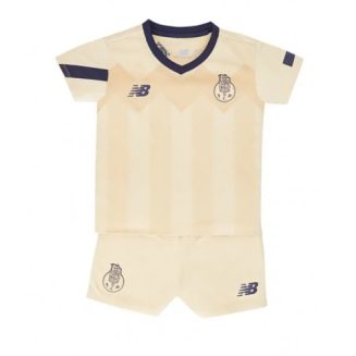 Kids FC Porto Uitshirt 2023-2024 Voetbalshirts Korte Mouw (+ Korte broeken)