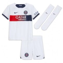 Kids Paris Saint-Germain Danilo Pereira #15 Uitshirt 2023-2024 Voetbalshirts Korte Mouw (+ Korte broeken)-1