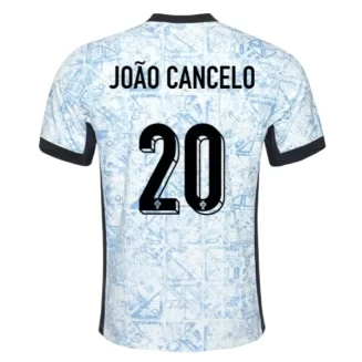 Kopen EK 2024 Portugal Joao Cancelo #20 Uitshirt Korte Mouw