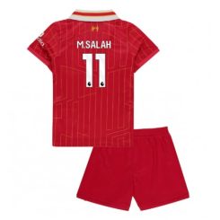 Kopen Kids Liverpool Mohamed Salah #11 Thuisshirt 2024-2025 Korte Mouw (+ Korte broeken)