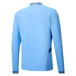 Manchester City Thuisshirt 2024-2025 Voetbalshirts Lange Mouwen-1