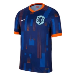 Nederland Frenkie de Jong #21 Uitshirt EK 2024 Voetbalshirts Korte Mouw-1