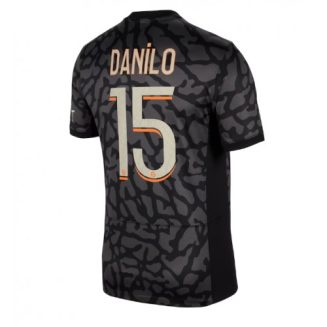 Paris Saint-Germain Danilo Pereira #15 Derde Shirt 2023-2024 Voetbalshirts Korte Mouw