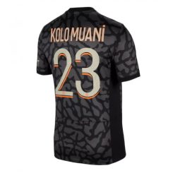 Paris Saint-Germain Randal Kolo Muani #23 Derde Shirt 2023-2024 Voetbalshirts Korte Mouw