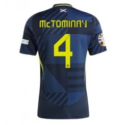 Schotland Scott McTominay #4 Thuisshirt EK 2024 Voetbalshirts Korte Mouw