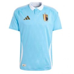 Dames België Uitshirt EK 2024 Voetbalshirts Korte Mouw