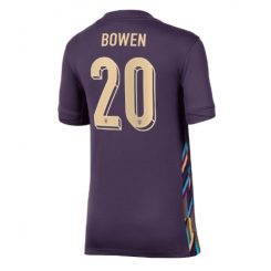 Dames Engeland Jarrod Bowen #20 Uitshirt EK 2024 Voetbalshirts Korte Mouw