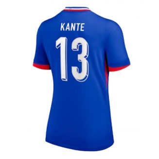 Dames Frankrijk Kante #13 Thuisshirt EK 2024 Voetbalshirts Korte Mouw