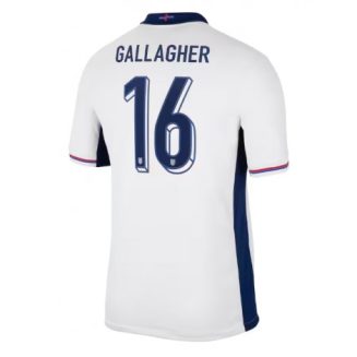 Engeland Conor Gallagher #16 Thuisshirt EK 2024 Voetbalshirts Korte Mouw