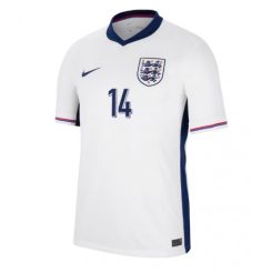 Engeland Ezri Konsa #14 Thuisshirt EK 2024 Voetbalshirts Korte Mouw-1