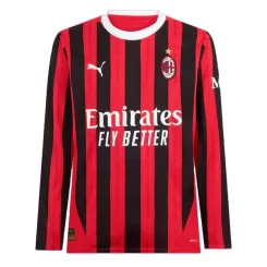 Goedkope AC Milan Malick Thiaw #28 Thuisshirt 2024-2025 Lange Mouwen Kopen-1