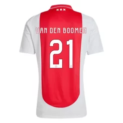 Goedkope Ajax Branco van den Boomen #21 Thuisshirt 2024-2025 Korte Mouw Kopen