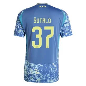 Goedkope Ajax Josip Sutalo #37 Uitshirt 2024-2025 Korte Mouw Kopen