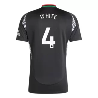 Goedkope Arsenal Ben White #4 Uitshirt 2024-2025 Korte Mouw Kopen