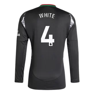 Goedkope Arsenal Ben White #4 Uitshirt 2024-2025 Lange Mouwen Kopen