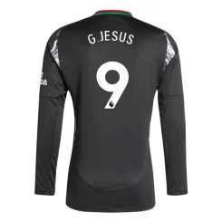 Goedkope Arsenal Gabriel Jesus #9 Uitshirt 2024-2025 Lange Mouwen Kopen