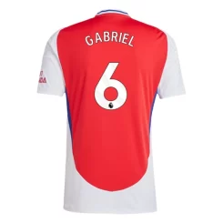 Goedkope Arsenal Gabriel Magalhaes #6 Thuisshirt 2024-2025 Korte Mouw Kopen