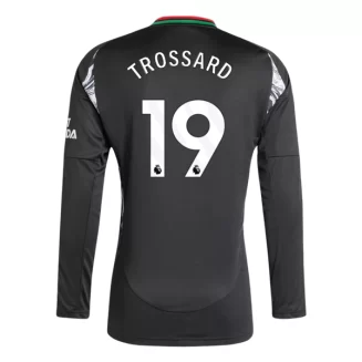 Goedkope Arsenal Leandro Trossard #19 Uitshirt 2024-2025 Lange Mouwen Kopen