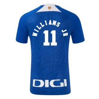 Goedkope Athletic Bilbao Williams JR #11 Uitshirt 2024-2025 Korte Mouw Kopen