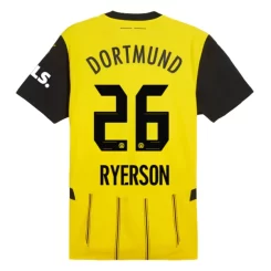 Goedkope Borussia Dortmund Julian Ryerson #26 Thuisshirt 2024-2025 Korte Mouw Kopen