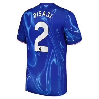 Goedkope Chelsea Axel Disasi #2 Thuisshirt 2024-2025 Korte Mouw Kopen