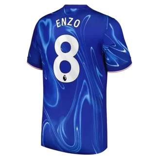 Goedkope Chelsea Enzo Fernández #8 Thuisshirt 2024-2025 Korte Mouw Kopen