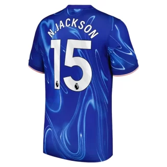 Goedkope Chelsea Nicolas Jackson #15 Thuisshirt 2024-2025 Korte Mouw Kopen