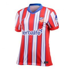 Goedkope Dames Atletico Madrid Thuisshirt 2024-2025 Voetbalshirts Korte Mouw Kopen