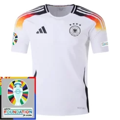 Goedkope EK 2024 Duitsland Thuisshirt Korte Mouw Patch Kopen