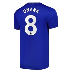 Goedkope Everton Amadou Onana #8 Thuisshirt 2024-2025 Korte Mouw Kopen