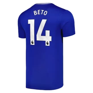 Goedkope Everton Beto #14 Thuisshirt 2024-2025 Korte Mouw Kopen