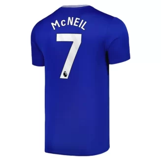 Goedkope Everton Dwight McNeil #7 Thuisshirt 2024-2025 Korte Mouw Kopen