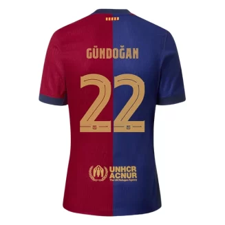 Goedkope FC Barcelona Ilkay Gundogan #22 Thuisshirt 2024-2025 Korte Mouw Kopen