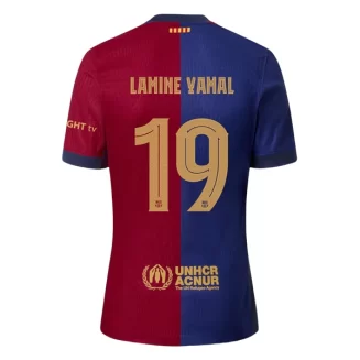 Goedkope FC Barcelona Lamine Yamal #19 Thuisshirt 2024-2025 Korte Mouw Kopen