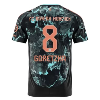 Goedkope FC Bayern München Leon Goretzka #8 Uitshirt 2024-2025 Korte Mouw Kopen