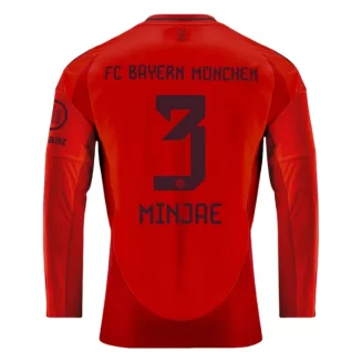 Goedkope FC Bayern München Minjae Kim #3 Thuisshirt 2024-2025 Lange Mouwen Kopen