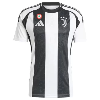 Goedkope Juventus Thuisshirt 2024-2025 Korte Mouw Kopen